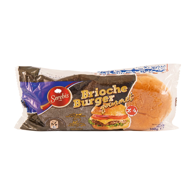 Brioche Burger carton 7 – Brioches Burger Moelleuses en Carton Grossiste Boulangerie