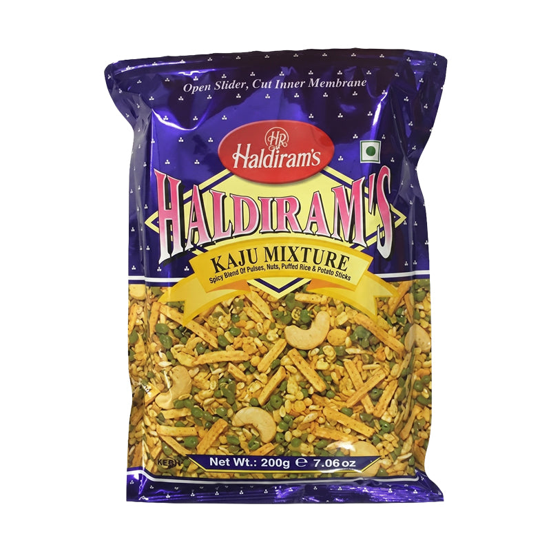 HRS Kaju Mixture 200g × 15 15 x 200g – Mélange Indien aux Noix de Cajou en Carton Grossiste Snack Salé
