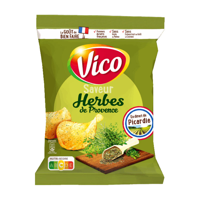 Chips Herbes de Provence – Chips Saveur Herbes de Provence en Carton Grossiste Snack Apéritif