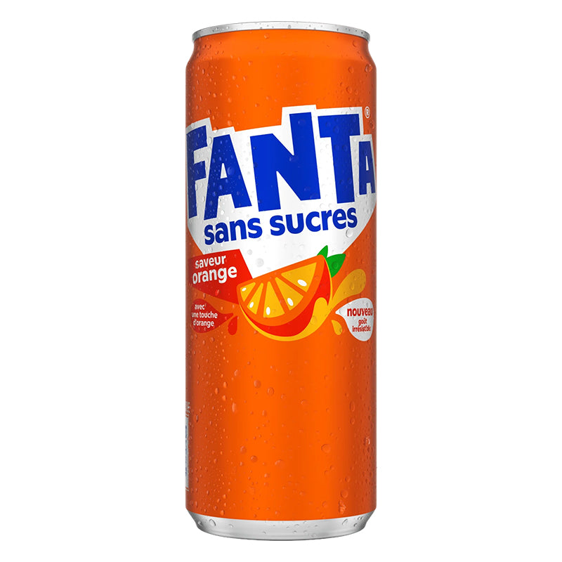 Fanta Orange 33cl x 24 – Boisson Gazeuse Saveur Orange en Carton Grossiste Soft Drinks