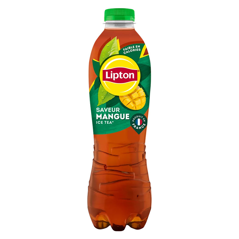 Lipton Ice Tea Mangue 1.25L x 24 – Thé Glacé Saveur Mangue en Carton Grossiste Boissons Rafraîchissantes