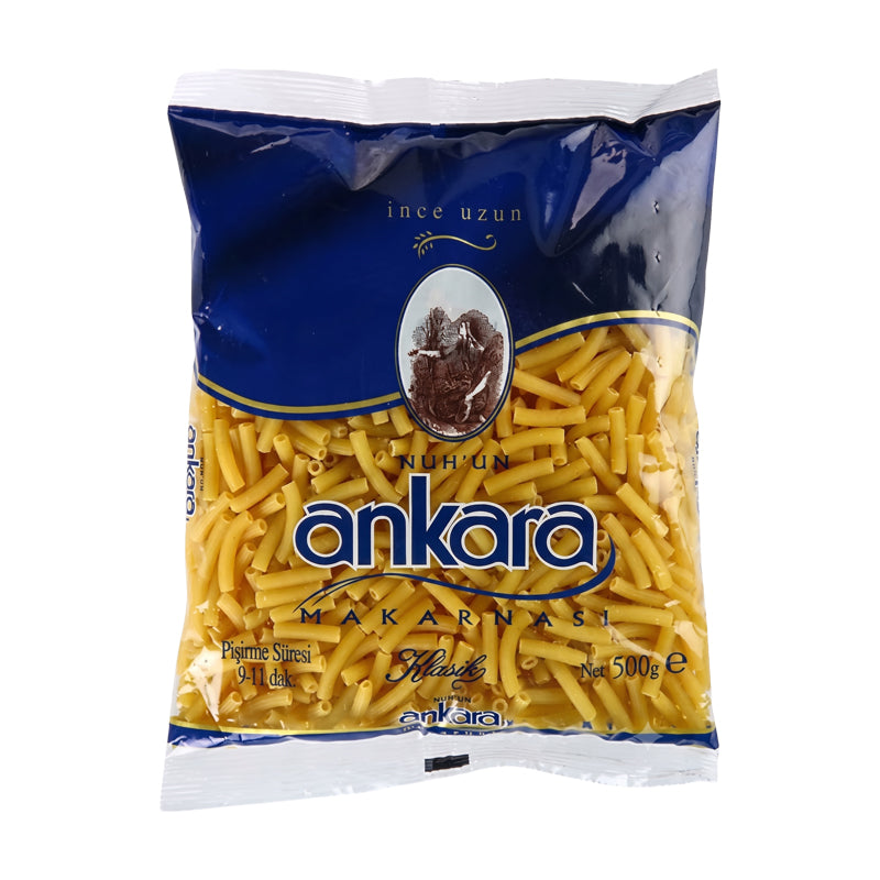 ANKARA İnce Uzun Pasta 500g x 20 | Authentic Turkish Long Cut Pasta