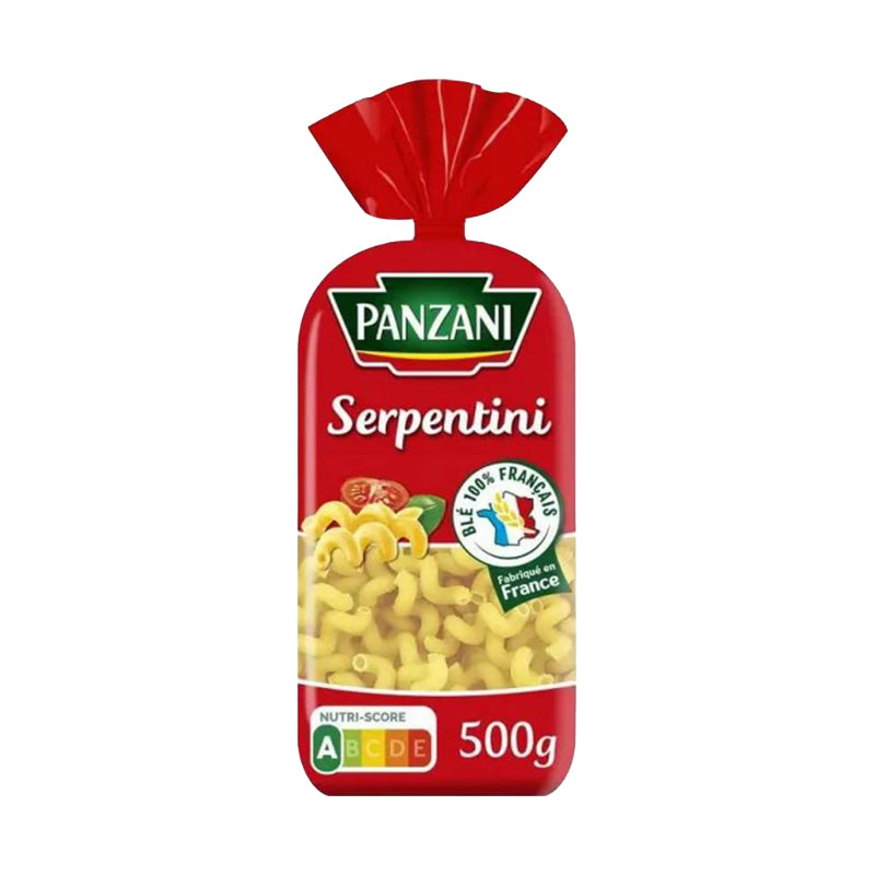 PANZANI Serpentini Pasta 500g x 12 | Authentic French Serpentini Pasta