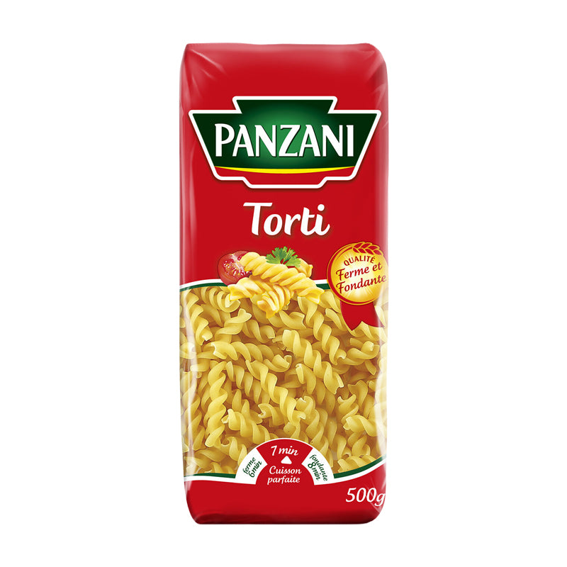 PANZANI Torti Pasta 500g x 12 | Authentic French Torti Pasta