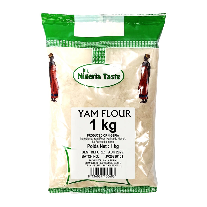 Farine d'Igname 1kg x 12 (Lot de 12) – Farine d'Igname Traditionnelle