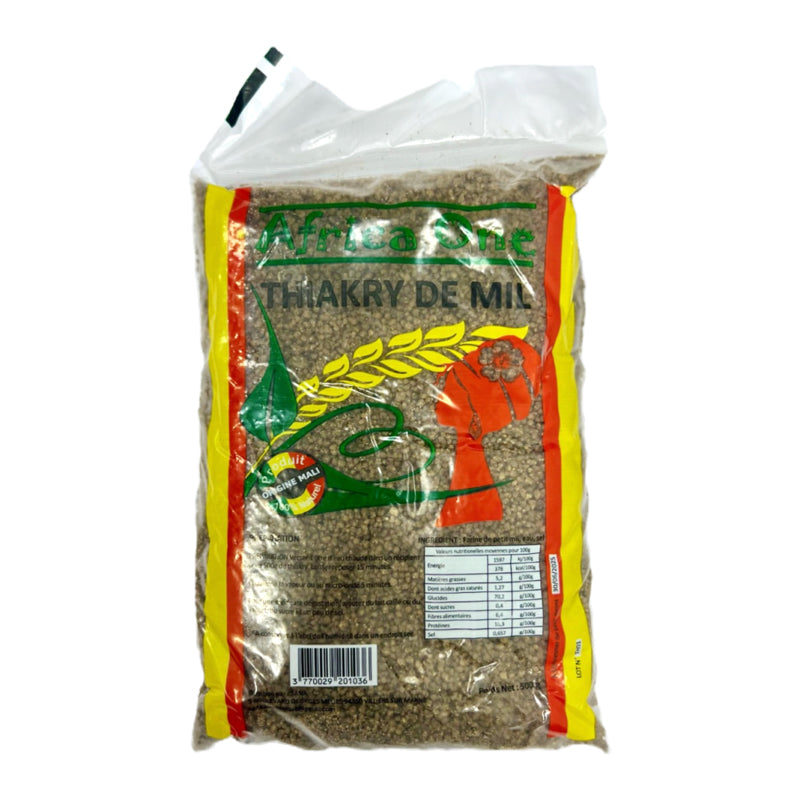 Thaicry de Mil 500g x 24 (Lot de 24) – Préparation à Base de Mil