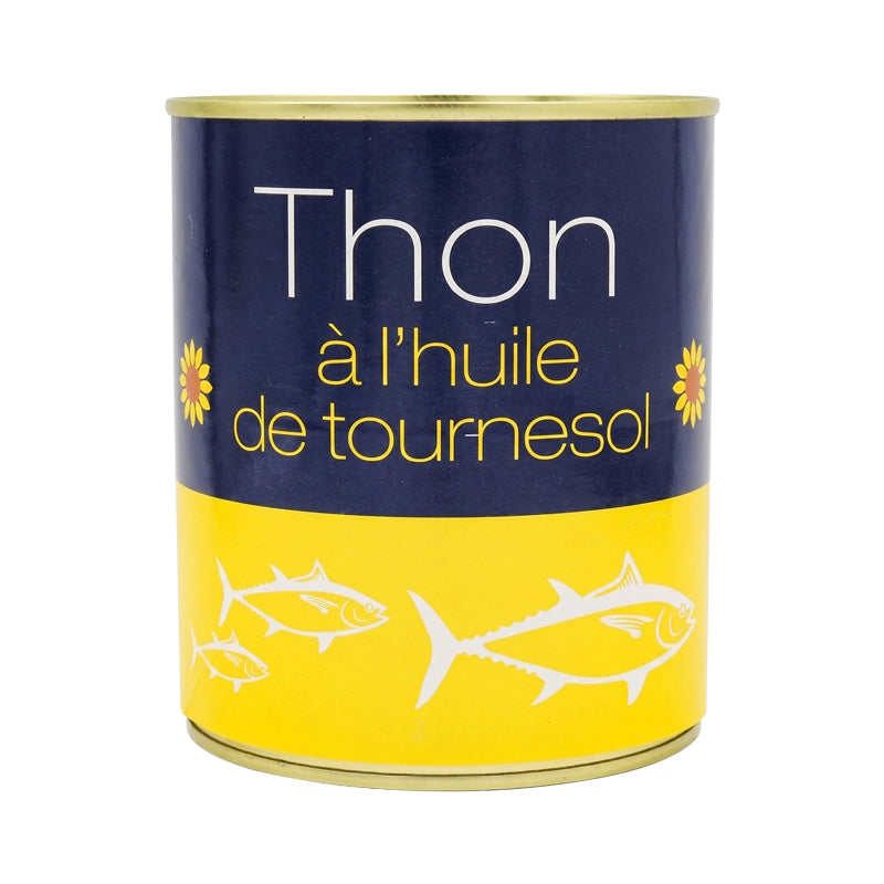 Thon à l’Huile 800g x 12 (Lot de 12) – Thon à l’Huile en Conserve