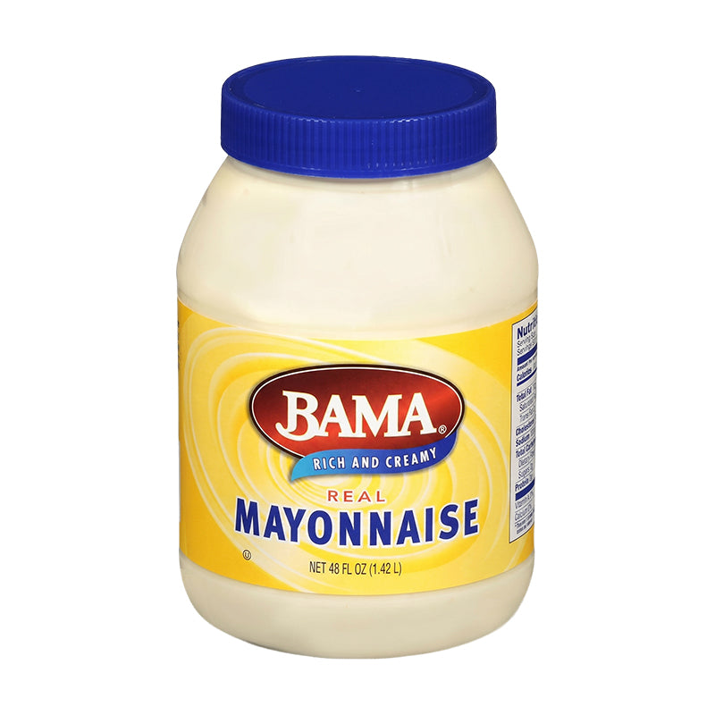 Bama Mayonnaise 850g x 12 (Lot de 12) – Mayonnaise Crémeuse