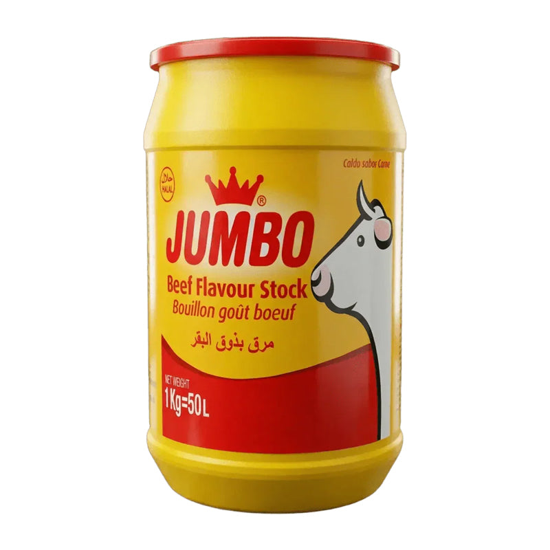 Jumbo Bouillon Bœuf 1kg x 10 (Lot de 10) – Bouillon de Bœuf en Poudre
