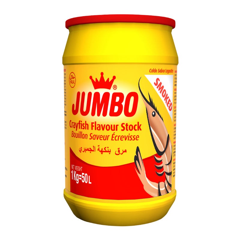 Jumbo Crevette Fumée Poudre 1kg x 10 (Lot de 10) – Assaisonnement Crevette Fumée