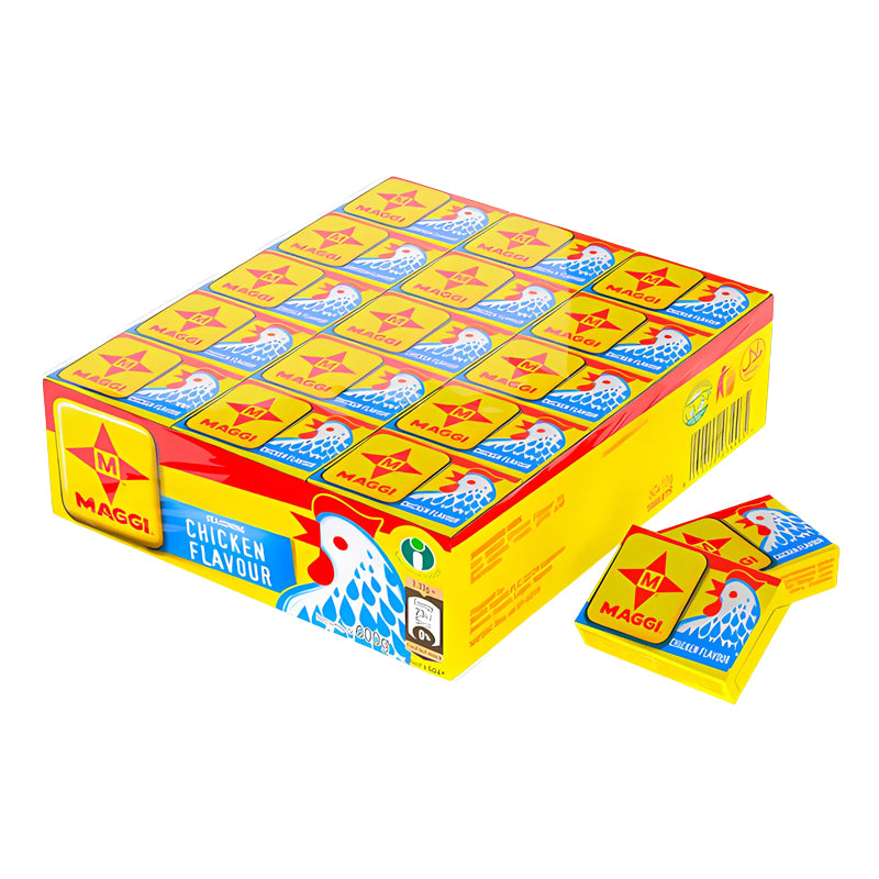 Maggi Cube Poulet 60 pcs x 24 (Lot de 24) – Cubes de Bouillon Poulet