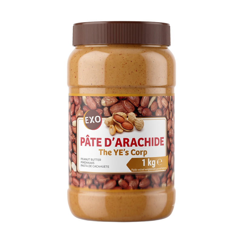 Pâte d’Arachide EXO 1kg x 6 (Lot de 6) – Pâte d’Arachide Premium