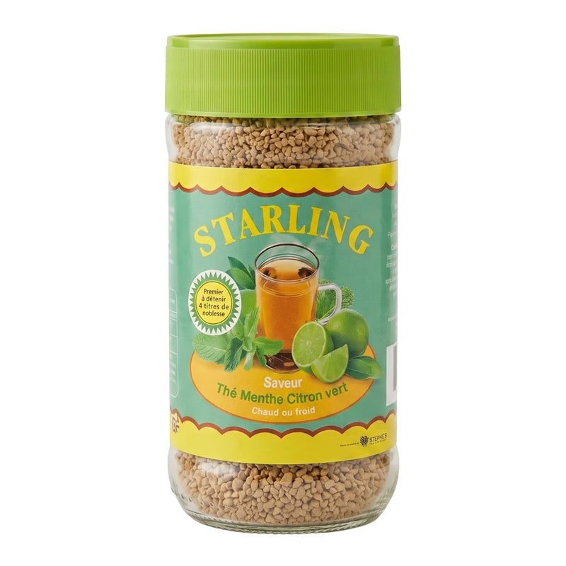Starling Thé Menthe Citron Vert 400g x 12 (Lot de 12) – Thé Menthe & Citron Vert