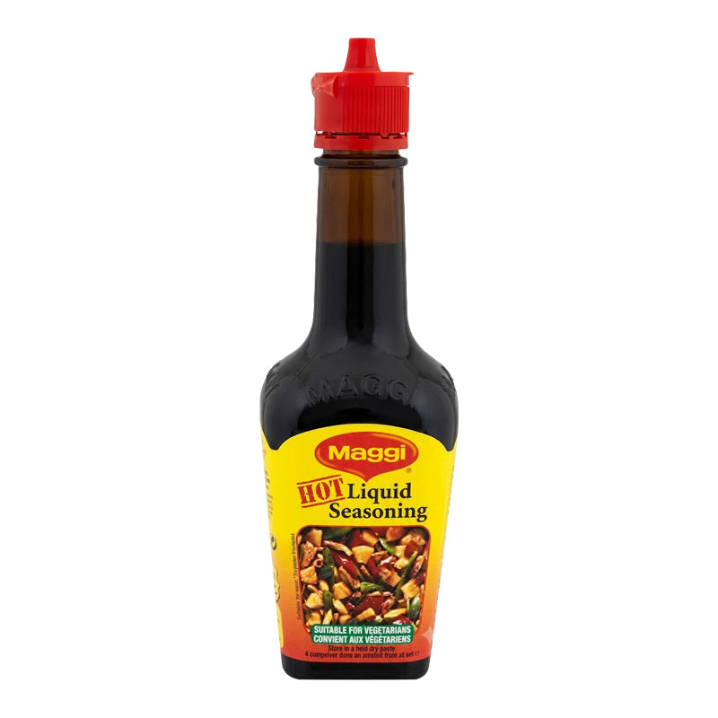 Arôme Liquide Maggi Hot 119g x 12 – Assaisonnement Liquide Épicé