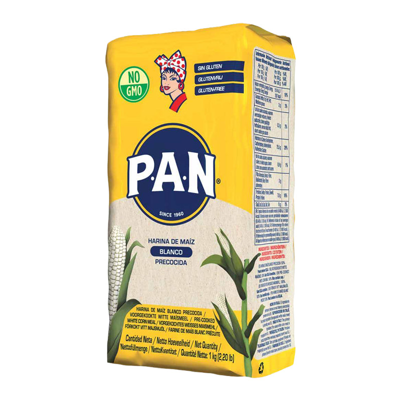 PAN SEMOULE MAIS BLANC 1KG X10 – Semoule de Maïs Blanc