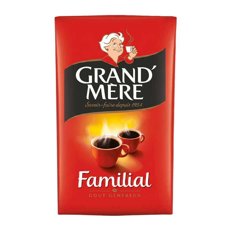 Café Grand-Mère X12 – Lot de 10 Paquets de Café Traditionnel | Goût Authentique et Intense