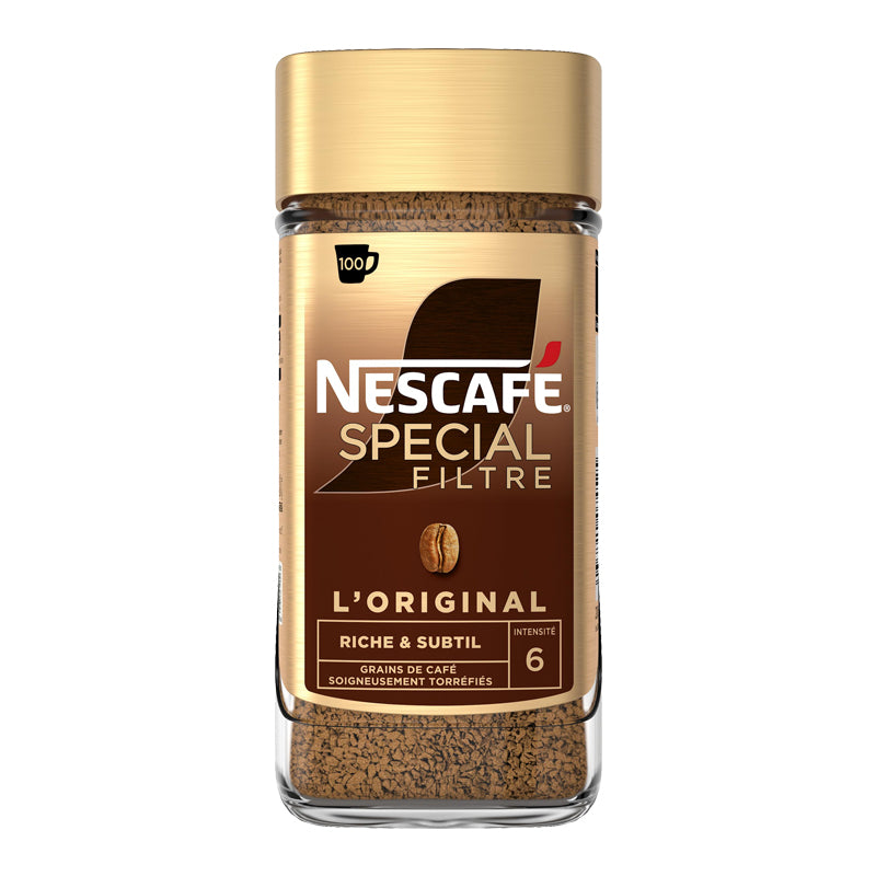 Nescafé Special Filtre 200g (Carton de 6) – Café Filtre Instantané au Goût Riche