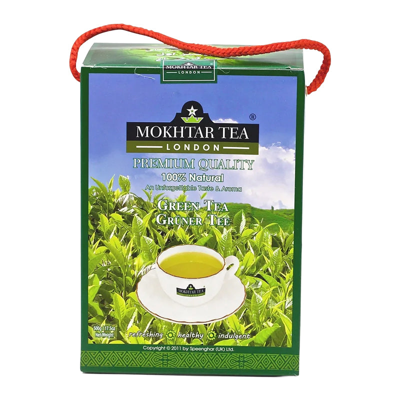 Thé Vert Mokhtar 500g – Thé Vert Traditionnel de Qualité Supérieure