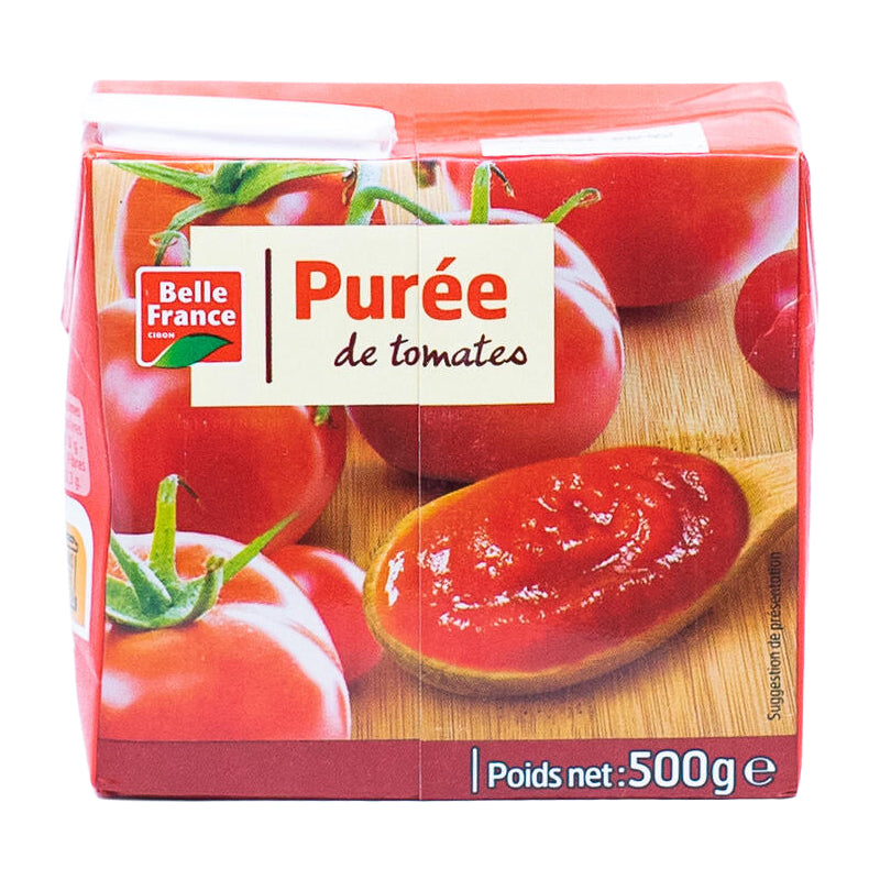 Purée de Tomate 500g (Lot de 12) – Purée de Tomate Onctueuse et Savoureuse