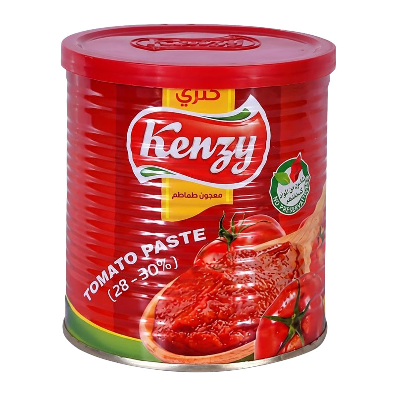 Tomate Double Concentrée Kenzy 400g x 12 – Saveur Tomate Intense pour Toutes Vos Préparations