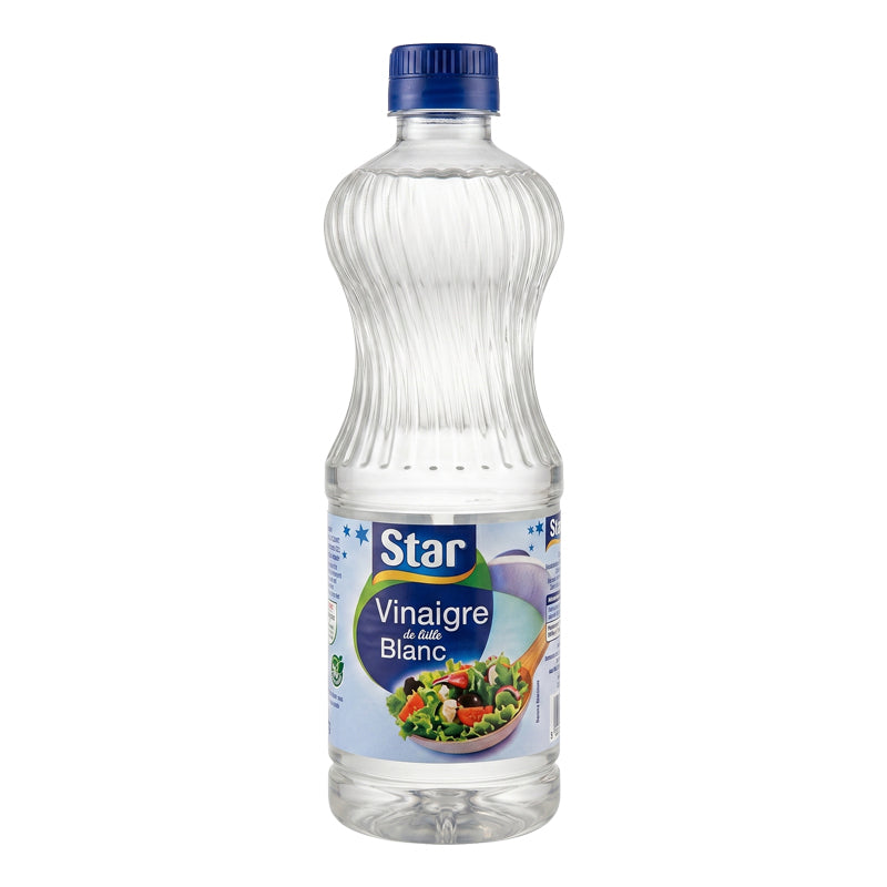 Vinaigre Blanc Star 50cl x 12 – Vinaigre Blanc Authentique pour Cuisine et Conserves