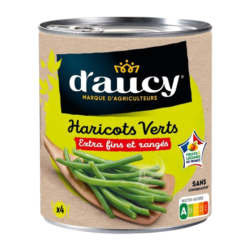 Haricots Extra Fins 800g x 12 – Haricots Tendres et Délicats pour Tous Vos Plats