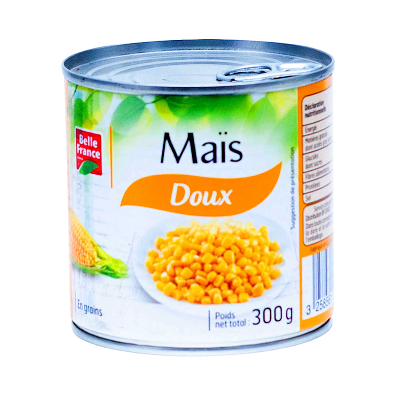 Maïs Doux 300g x 12 – Maïs Tendre et Savoureux pour Toute la Famille