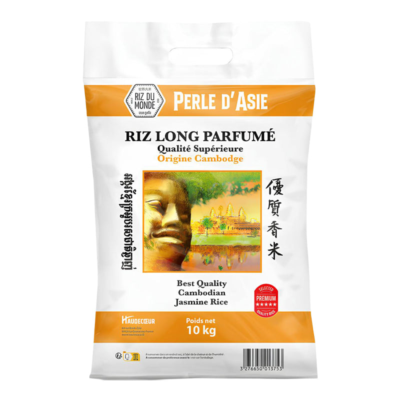 Riz Parfumé Perle d'Asie 10 kg | Riz Cambodgien