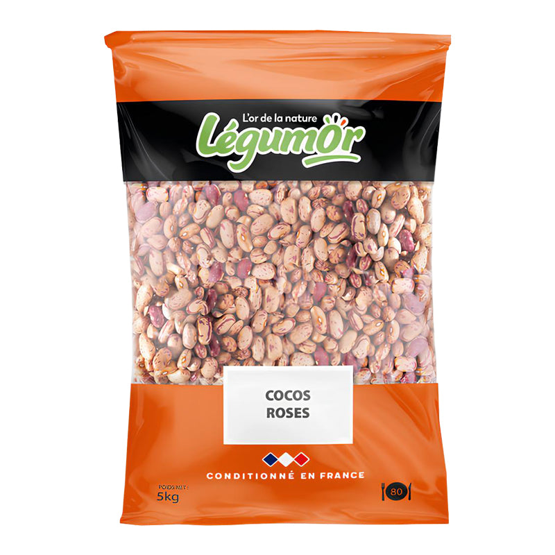 Haricot Coco Rose 5 kg | Légumineuse de Qualité