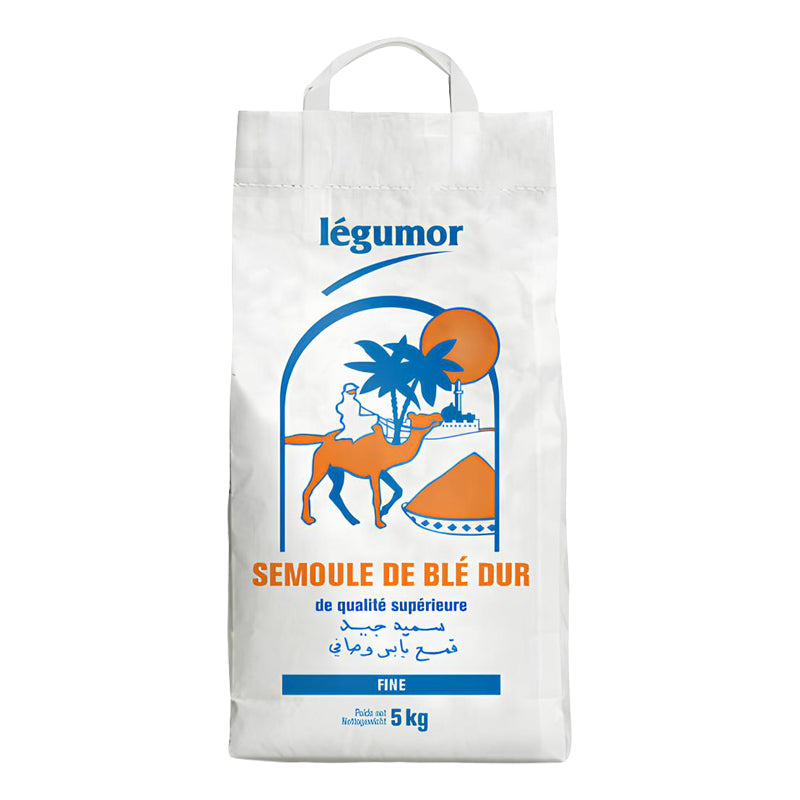 Semoule de Blé Légumor Fine 5 kg | Qualité Supérieure