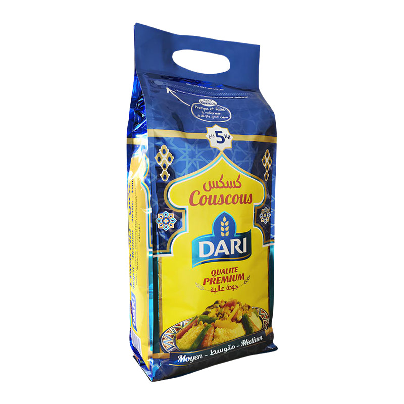 Couscous Dari Moyenne 5 kg | Semoule de Blé