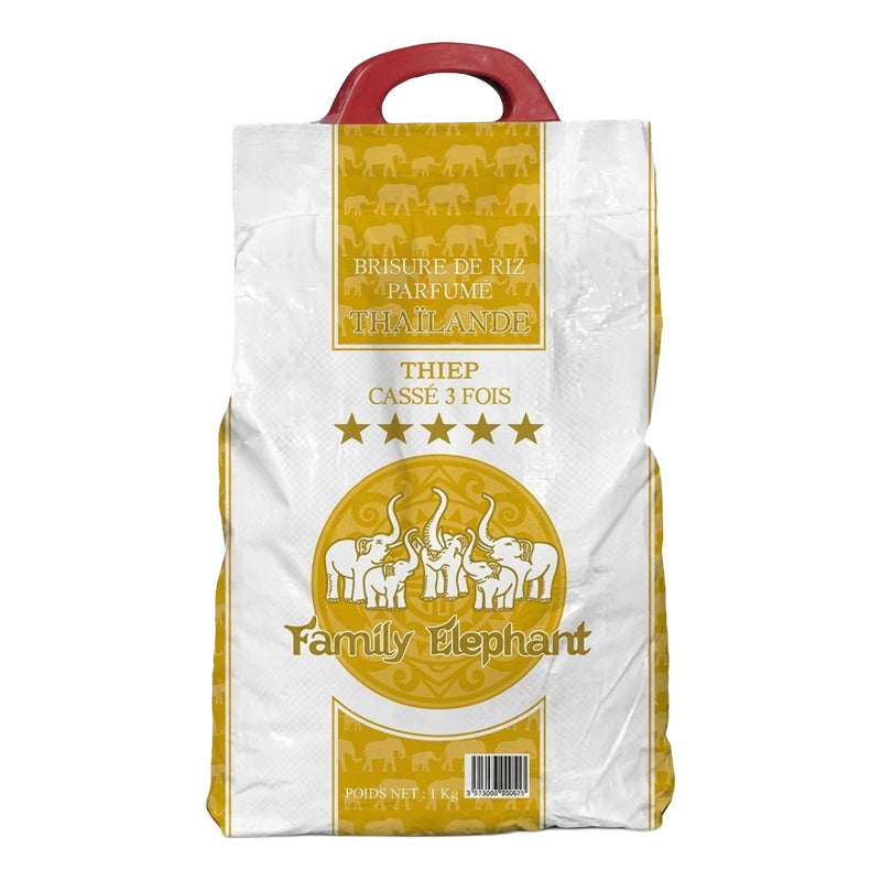 Brisure de Riz Thiep Cassé 3 Fois 1 kg | Riz de Qualité