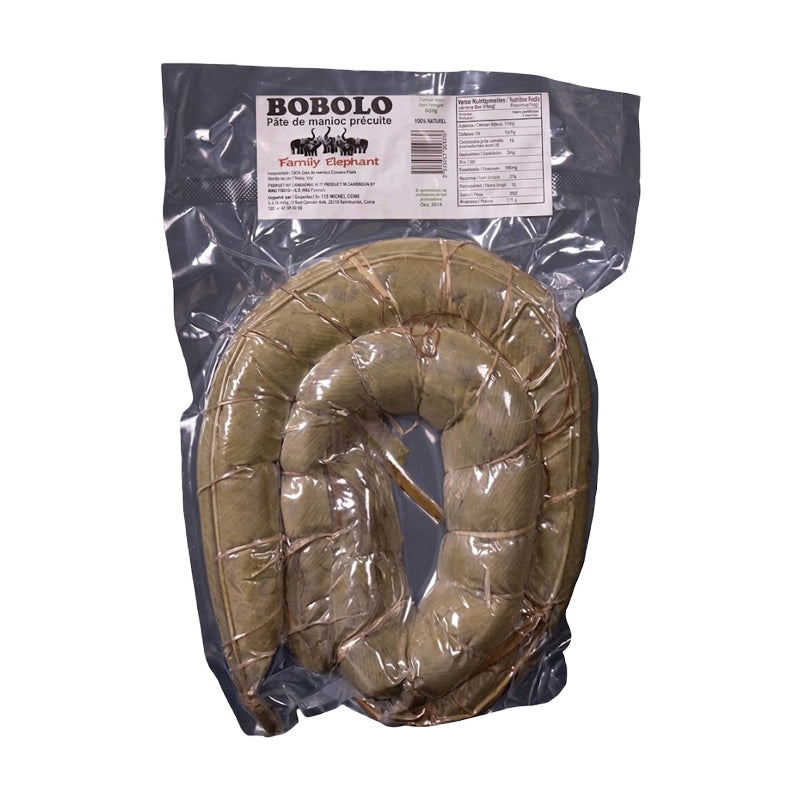 Pâte de Manioc Précuite Sous Vide Bobolo 600 g | Spécialité Africaine