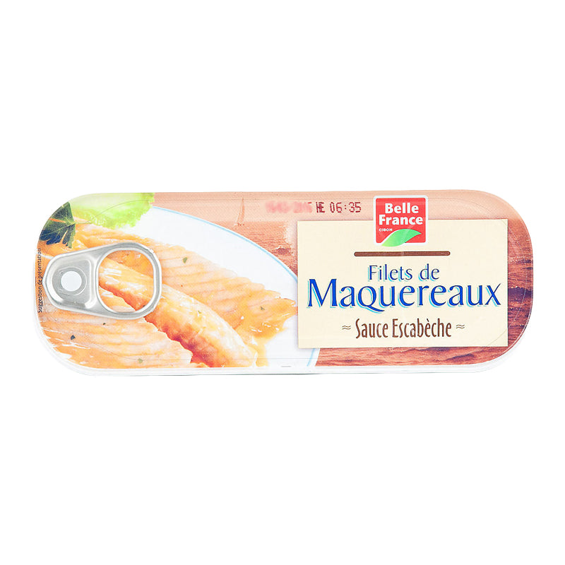 Filets de Maquereau Escabèche BF (CT12) – Carton de 12 | Filets de Maquereau