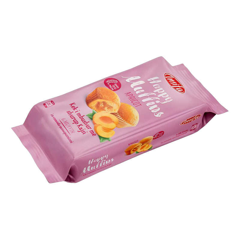 Happy Muffin Abricot 240g (CT12) INSIFA – Carton de 12 | Muffins à l'Abricot