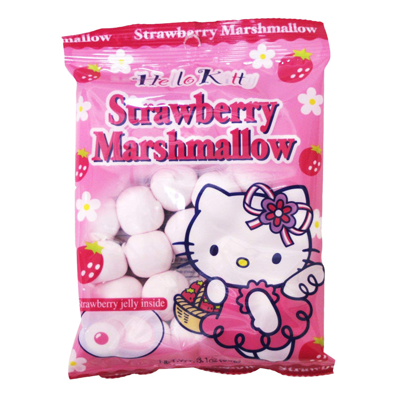 Hello Kitty Fraise 90g (CT48) – Carton de 48 | Bonbons Saveur Fraise