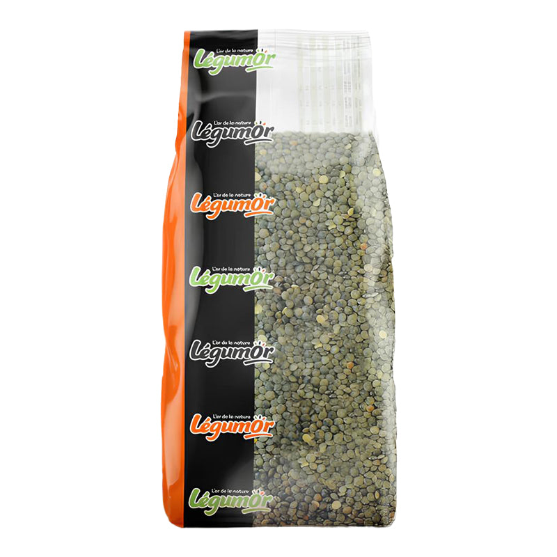 Lentilles Vertes 1kg (CT15) H.C – Carton de 15 | Lentilles Vertes