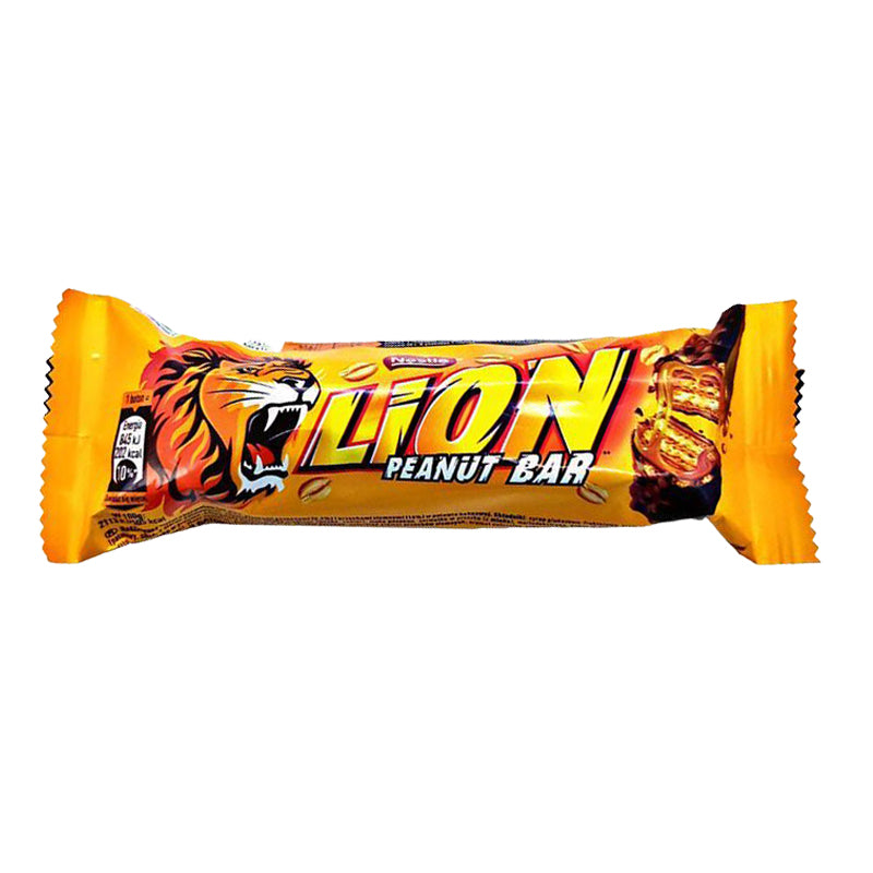 LION Peanut 41g x 24 – Carton de 24 | Barre Chocolatée aux Cacahuètes