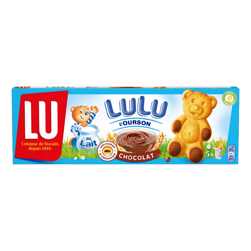 LULU Ourson x5 Choco – Biscuits Ourson au Chocolat