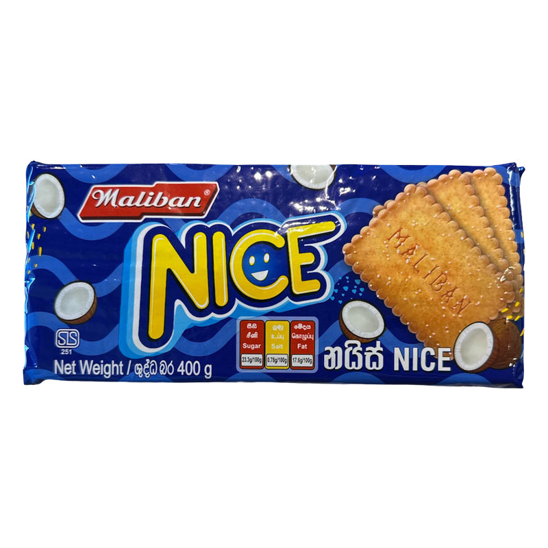 MALIBAN Nice 400g (CT12) – Carton de 12 | Biscuits Sucrés