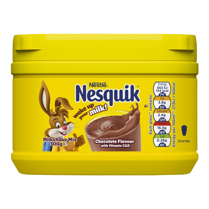 NESQUIK 300g (CT15) – Carton de 15 | Boisson Chocolatée en Poudre