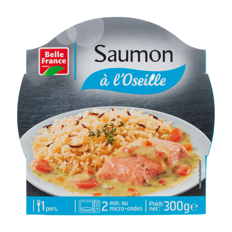 Plat Cuisiné Saumon Oseille 300g (CT8) BF – Carton de 8 | Plat Préparé Surgelé
