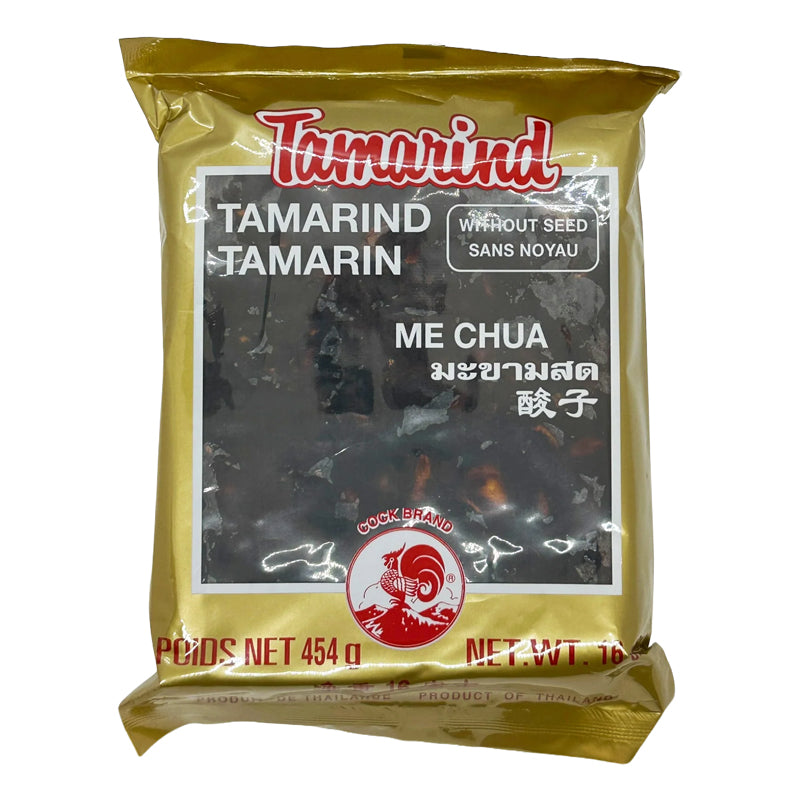 COCK BRAND Tamarin Dénoyauté 454g (CT50) – Carton de 50 | Tamarin Dénoyauté