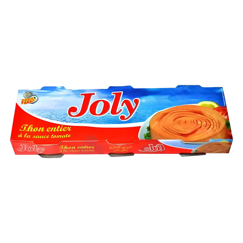 THON JOLY Tomate 85g x 3 (CT8) – Carton de 8 | Thon en Sauce Tomate