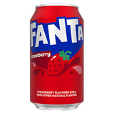 Fanta Fraise 355 ml Pack de 12 – Boisson Rafraîchissante Origine USA