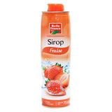 Belle France Sirop Fraise 75 cl Pack de 6 – Sirop de Fruits Naturel