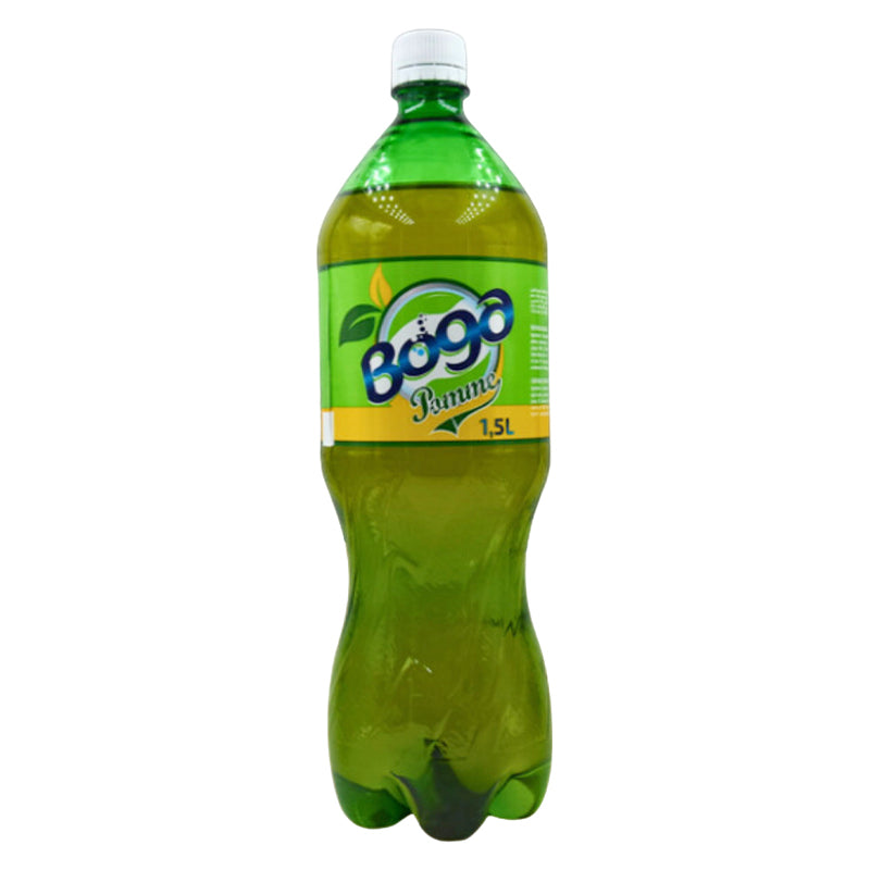 Boga Pomme 1,5 L Pack de 6 – Boisson Rafraîchissante