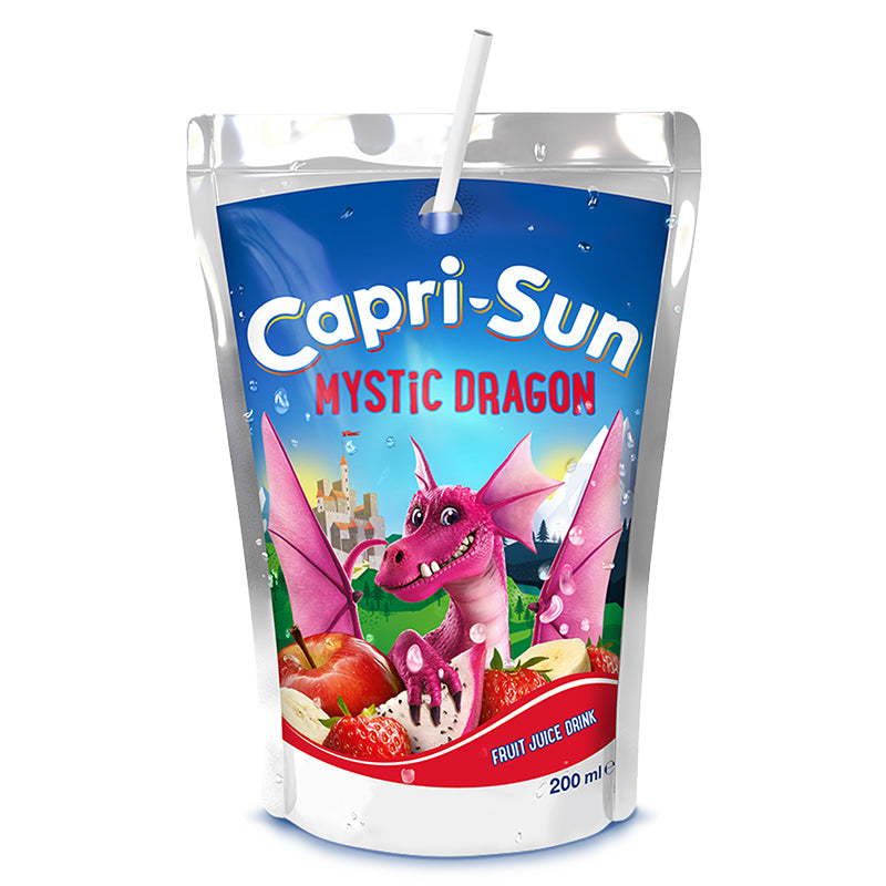 Capri-Sun Mystic Dragon 20 cl Pack de 40 – Boisson aux Fruits