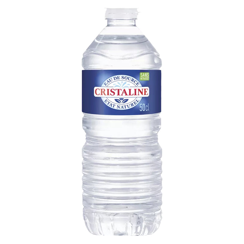 Cristaline Eau 50 cl Pack de 24 – Eau Minérale Naturelle