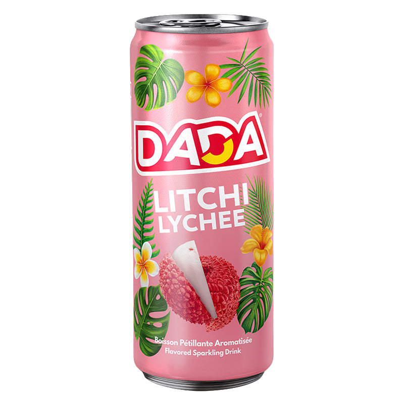 Dada Lychee 33 cl Pack de 24 – Boisson Rafraîchissante